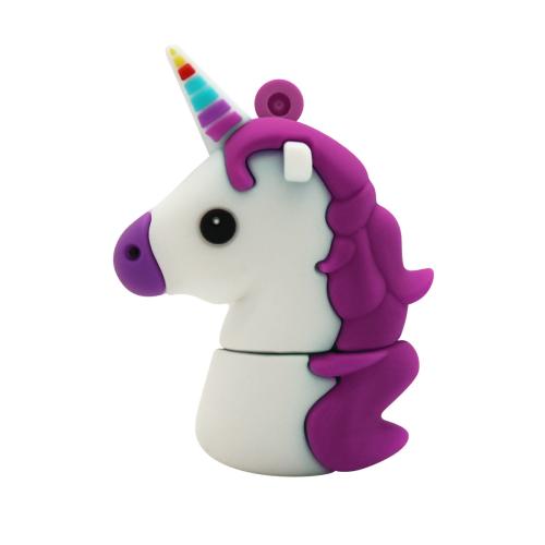 MEMORIA FLASH USB 32GB - UNICORNIO MORADO BROBOTIX 190432-32, 32 GB, USB tipo A