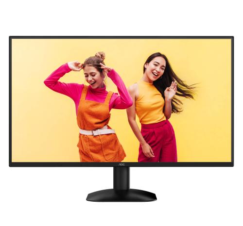 Monitor AOC Modelo 27B35H3  Brillo 300 cd/m2 (TYPICAL) Tiempo de respuesta 1 ms MPRT Entrada de señal HDMI 1.4 X VGA Resolución 1920 x 1080  @ 120 HZ Hdmi -