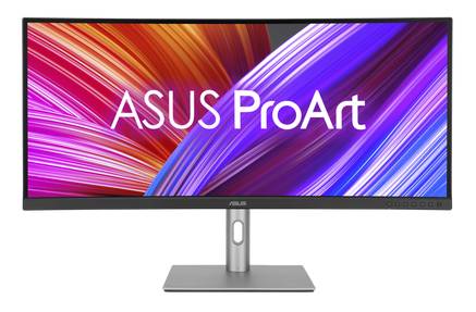 MonitorASUS ProArt PA34VCNV - Curvo, 34.1, IPS, 21:9 3440 x 1440, curvatura 3800R, 100  sRGB / Rec.709, precisión de color ΔE 2, verificado por Calman, acop