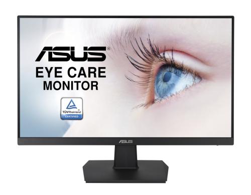 Monitor ASUS Eye Care VA24EHE - 23.8, Full HD, IPS, sin marco, 75Hz, Adaptive-Sync / FreeSync™, Low Blue Light, Flicker Free, luz azul baja, sin parpadeo