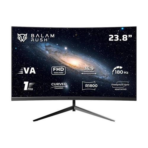 Monitor Curvo Gaming 23.8 Pulgadas 180hz ANDROMEDA MAG24Y  Panel VA - Curvo