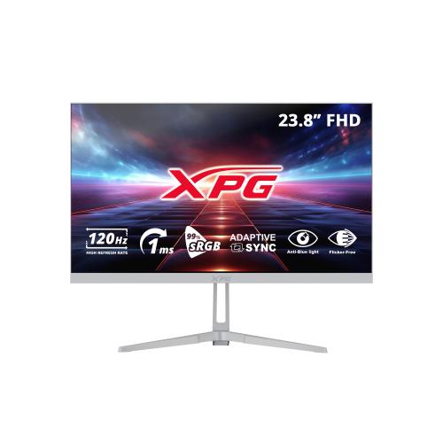 Monitor Gaming XPG 24 120Hz RIFT R24F2. Resolución: 1920×1080(FHD). Respuesta: 1ms(MPRT) - Puertos: HDMI 2.0x1, Display 1.2 x1. Negro RIFT R24F2-WHCMX