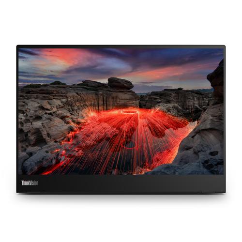 Monitor Lenovo M14t Touch Portatil - Gen 2, Pantalla 14 Pulgadas (2240x1400) 2x USB-C with DP 1.2, Garantía 3 años con fabricante