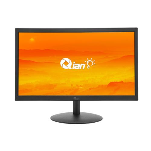 QIAN MONITOR LED HD 19.5 PULGADAS 1600X900 - 16.7 MILLONES DE COLORES 60HZ, VGA Y HDMI, MONTAJE VESA, RESPUESTA 5MS, 1 AÑO DE GARANTIA MOD. QM191704
