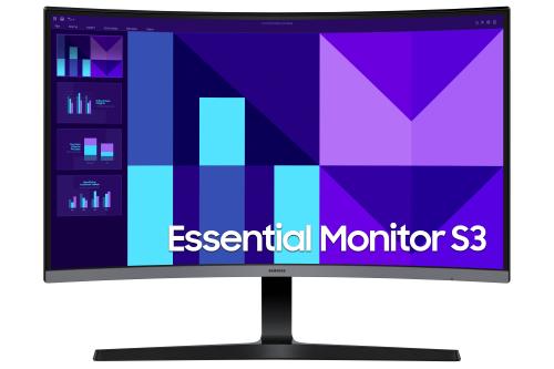 Monitor Curvo 27 pulgadas Essential S3 - S39GD, FHD, 100Hz, 4ms, LS27D390GALXZX