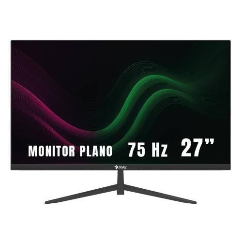 Monitor Stylos 27 Pulgadas STPMOT8B Flat Panel LED HD 75Hz 5ms Black -