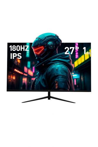 Monitor Vorago GAME FACTOR MG620 LED IPS 180 Hz - 27, 1MS, Freesync Technology, Resolucion 1080x1920, Vesa, 1X HDMI, 1X DisplayPort, AUX 3.5 Negro.