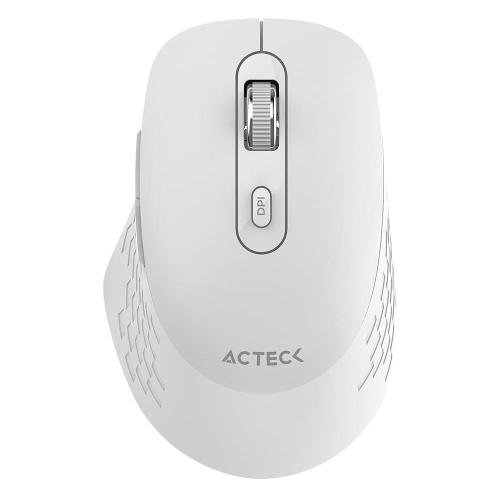 Mouse Acteck  Optimize Flow MI480 Mouse Optico Inalámbrico - Conexión Dongle 2.4MHz, Rango de Conexión 10m, 5 Botones + Scroll