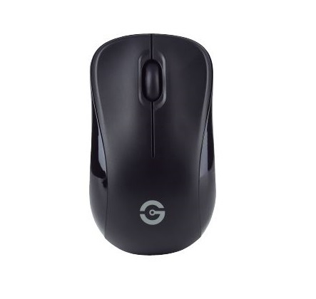 GETTTECH MOUSE INALAMBRICO DYSON - COLOR NEGRO, CONEXIÓN 2.4 GHZ, 2 BOTONES + SCROLL, SENSOR BEKEN CX5182, RESOLUCION 1200 PPP, MOD. GMD-24403