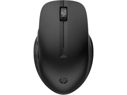 Mouse inalámbrico HP 435 (3B4Q5UT#ABA) Negro - Llave USB, batería AA; Garantía 1 año.
