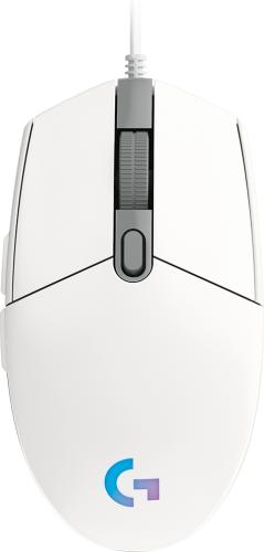 Mouse LOGITECH G203 - USB, Juego, 200-8.000 dpi, Color blanco