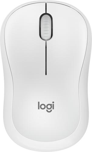 Mouse LOGITECH M240 - Blanco, 3 botones, Bluetooth, Óptico, 4000 DPI