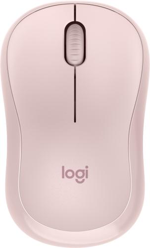 Mouse LOGITECH M240 - Rosa, 3 botones, Bluetooth, Óptico, 4000 DPI