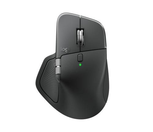 Mouse LOGITECH 910-007565 - dpi 200 a 8000, 8 botones, mouse recargable, alcance 10m. 1 año de garantía de hardware limitada. Color grafito