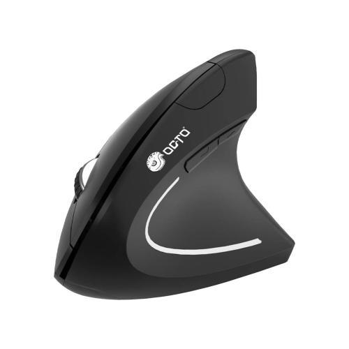 Mouse inalámbrico OCTO OCM001-BK Bluetooth + 2.4G Modo Dual con Pantalla de carga. DPI: 800-1000-1600 - Distancia inalámbrica:8-10m