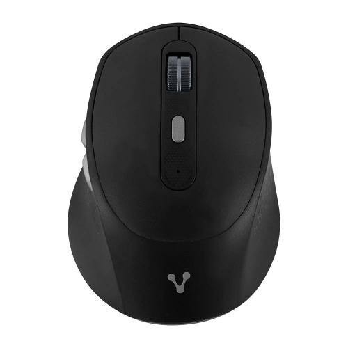 MOUSE VORAGO MO-450 INALAMBRICO Y BLUETOOTH RECARGABLE TIPO C NEGRO -