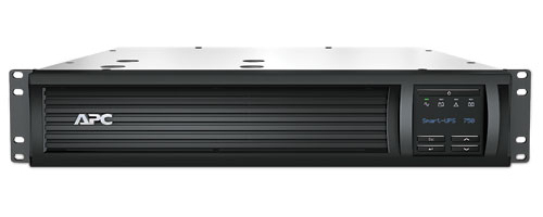 No Break Capacidad 750 VA 500 watts - Entrada  APC SMT750RM2UC, 750 VA, 500 W, 3 h, Negro, Industrial y Oficina