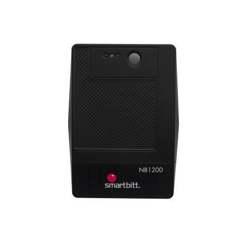 No-Break SMARTBITT - 1200 VA, 600 W, Negro, Hogar y Oficina