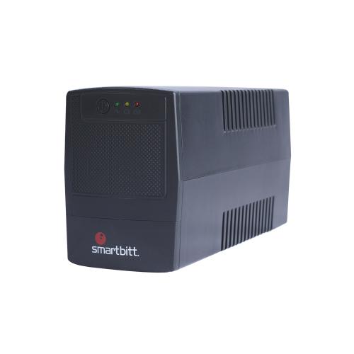 No-Break SMARTBITT SBNB1000USB - 1000 VA, 500 W, Negro, Hogar y Oficina
