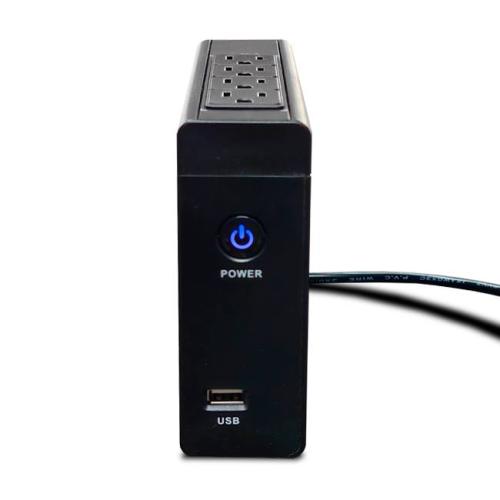 No Break CDP Li-504 500VA/250W UPS 4 Salidas - 1 Puerto USB, UPS compacta con Bateria de Litio, 120 Vac