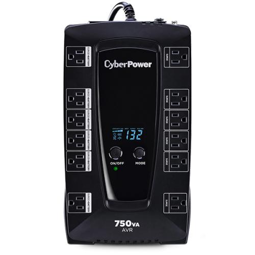 No-Break CyberPower AVRG750LCD - 750 VA, 450 W, Negro