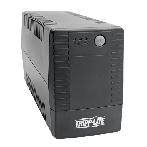 UPS Interactivo VS450T 450VA/240W con 4 Tomac TRIPP-LITE VS450T - 450 VA, 240 W, Negro, Hogar y Oficina