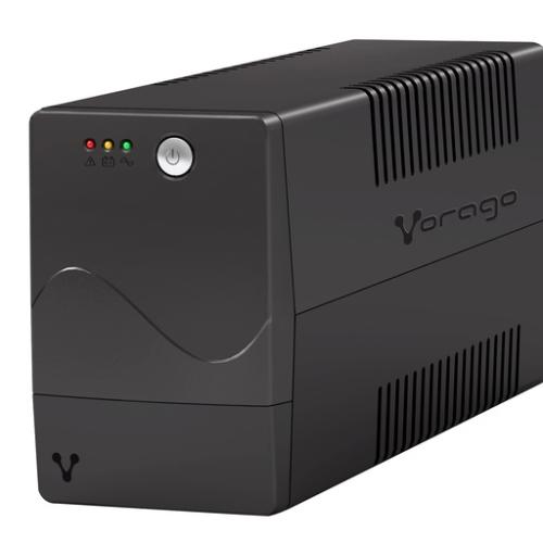 No Break Vorago UPS-400 1 - 000 VA 600W, 6 Contactos con respaldo, Hogar y Oficina