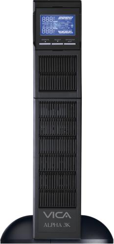 UPS Online doble Conversión Rack ALPHA 3K - 3000VA/3000W, 8 NEMA 5-15/20R protegidos, entrada NEMA L5-30P, 55/150Vca, salida 100/127Vca, 1 NEMA L5/30R