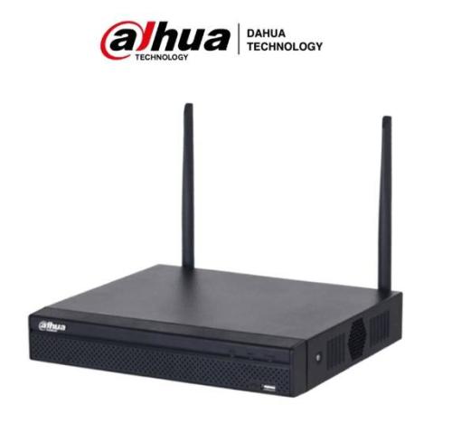 DAHUA NVR1108HS-W-S2-CE - NVR WiFi de 4 Megapixeles 8 Canales IP/ H.265 Salidas HDMI  VGA 1 Bahía DD 1 E S de Audio Onvif -