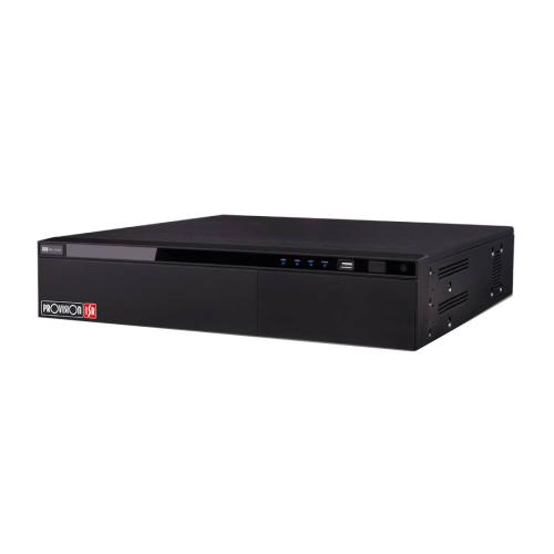 NVR de 32 canales Via Red - soporta cámaras IP de hasta 12 MP, 8 SATA para HDD 10 TB, RAID, metadatos, DDA2, Check Point