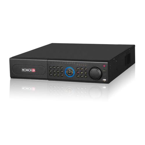 NVR de 32 canales - 16 CH-PoE + 16 CH-Via Red, soporta cámaras IP de hasta 12 MP, 8xHDD 10 TB, 4K+FHD HDMI, reconocimiento facial