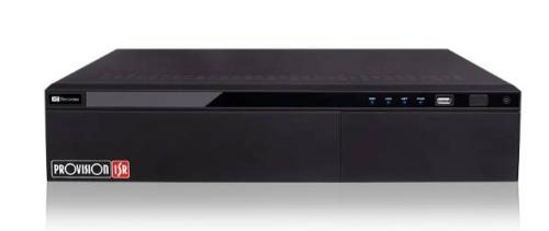 NVR de 64 canales Via Red - soporta cámaras IP de hasta 16 MP, Soporta 8 HDD 10 TB C/U, 4K HDMI, analítico de Reconocimiento facial, NDDA, Check Point