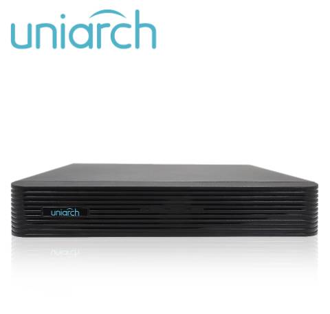 NVR UNIARCH (NVR-108E2-P8) / 8 Canales / 8 Canales POE / Capacidad 1 Disco Duro de 6 TB -
