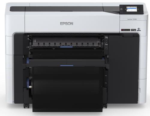 Epson SureColor T3770DR (SCT3770DR) de 24 pulgadas doble rollo o rebobinador de 5 tintas y Adobe PostScript -