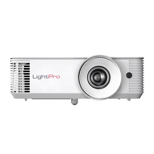 Proyector InFocus IN0002SL. Tecnología DLP - 4000 lúmenes. Resolución SVGA (800x600). Color blanco