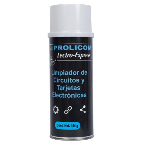 Limpiador antiestático PROLICOM - LECTRO-EXPRESS, 454ml, Limpiador en spray, Anti estáticos de circuitos