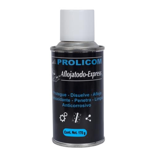 Limpiador y protector PROLICOM - AFLOJA TODO - EXPRESS, 170g, Protege, disuelve, afloja piezas metálicas