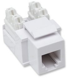 210843 JACK RJ11 RJ12 KEYSTONE DE IMPACTO BLANCO -