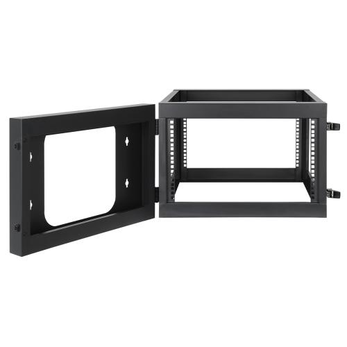 Rack abierto de 19 - Mural, 4 postes, 6U, Ensamblado, 600mm de profundidad, INTELLINET 716031