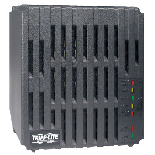 Regulador TRIPP-LITE - 4, Negro, Hogar y Oficina, 1200 W