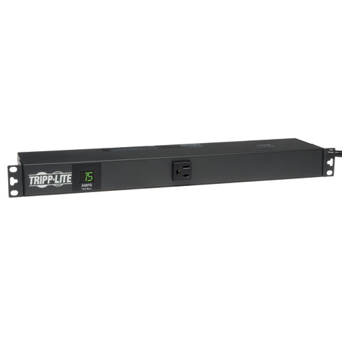 Barra multicontactos TRIPP-LITE - Metered, 1U, Horizontal, Metal, 100-127