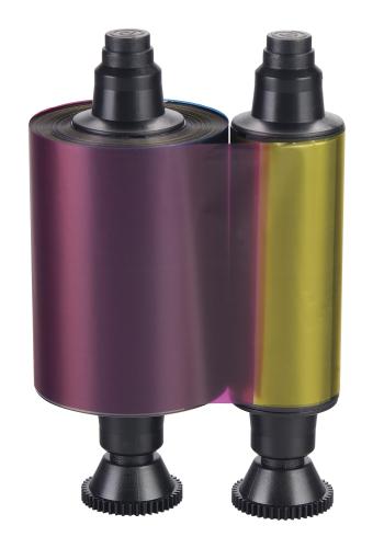 Cinta de Color de 6 Paneles - 200 impresiones YMCKOK - NO. DE PARTE: R3314. Cintas para uso en impresoras: Dualys, Quantum, Kiosk