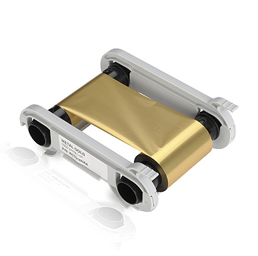 Cinta EVOLIS - Transferencia térmica, Oro, Evolis