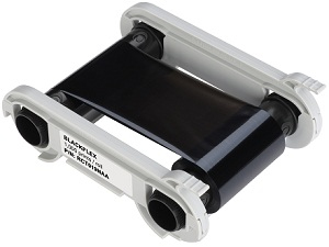 Cinta EVOLIS - Negro, Transferencia térmica, Negro, Gris