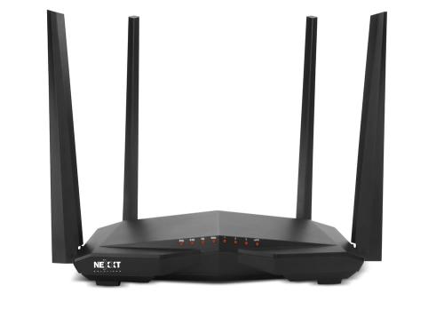 Router Inalámbrico Nexxt Home NCR-N1200 - 1200 Mbps, Negro