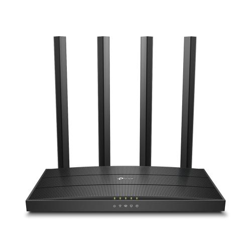 Router Inalámbrico Gigabit Dual Band AC TP-LINK Archer C80 - 1.300 Mbps, 5 GHz, Omnidireccional, 4, Negro