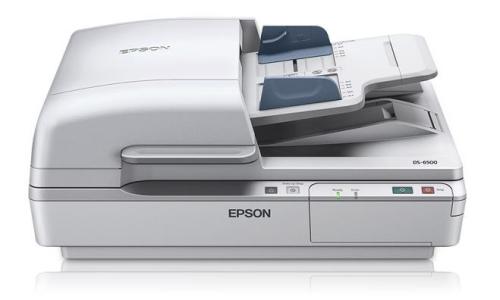 Escáner EPSON DS-6500 - 215 x 1016 mm, 25 ppm, Base plana y ADF, CCD, 3000 páginas