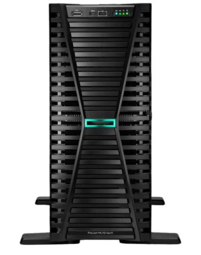 Servidor de torre HPE ProLiant ML110 Gen11 (P78115-DM5) 4 LFF con un procesador Intel Xeon Bronze 3408U -