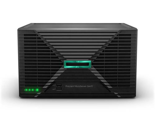 HPE ProLiant MicroServer Gen11 6325P 3.5GHz 4c 1P 1x16GB-RAM con dos discos duros de 1TB -