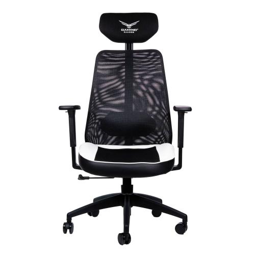 Silla Naceb Gamer Silla De Malla Gamer X-One Color Blanco NA-09S4B -
